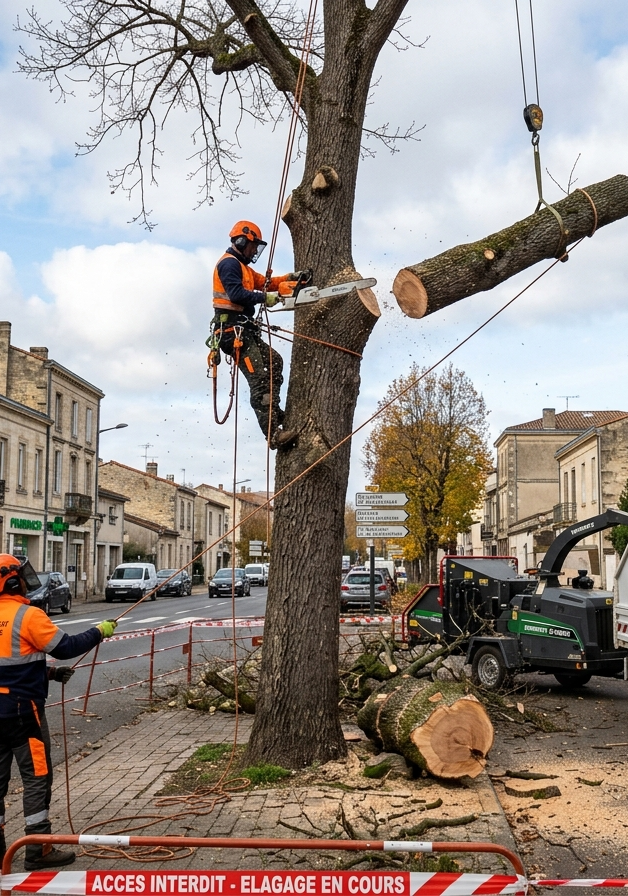 professionnel abattage arbre Le Bouscat