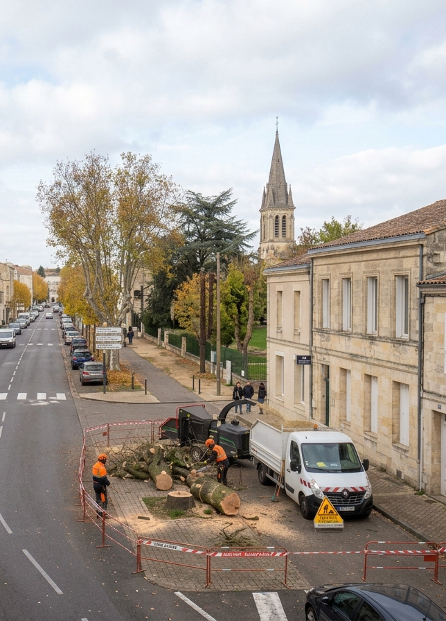 service abattage arbre Talence