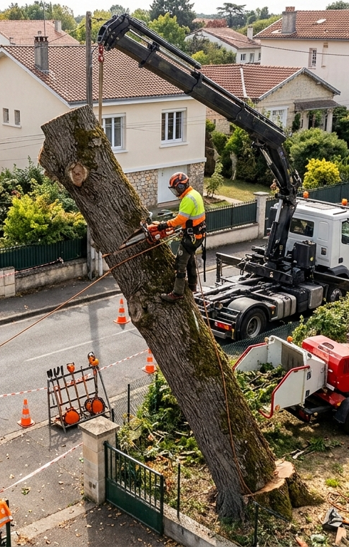 spécialiste abattage arbre Mérignac